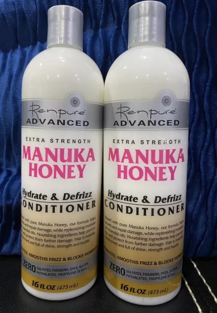 RENPURE ADVANCED Extra strength Manuka Honey Conditioner Rare HTF