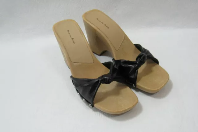 Amanda Smith Shoes Wedge Sandals Black Size 10 Women's Amanda Smith Shoes Wedge Sandals Black Size 10 Women's