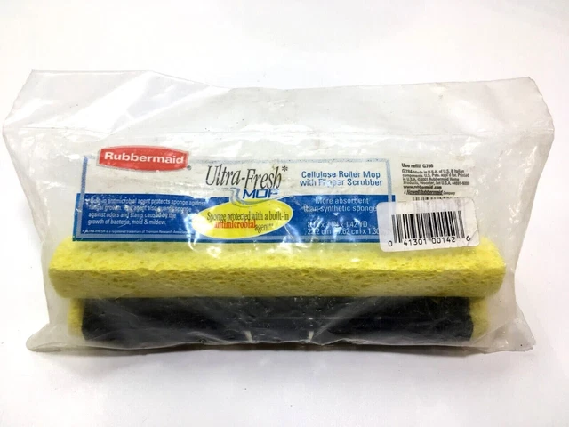 NEW Rubbermaid Ultra-Fresh Mop Cellulose Roller Mop REFILL # G784/G786 Sealed