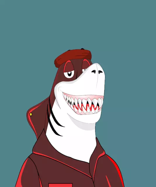 Laughing Shark # 708 Limited Edition,  Only 1,111 available! RARE!