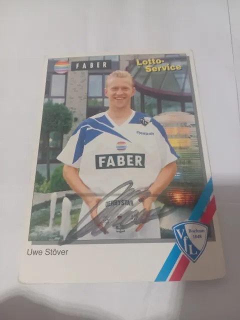 Signierte AK Uwe Stöver VfL Bochum NEU