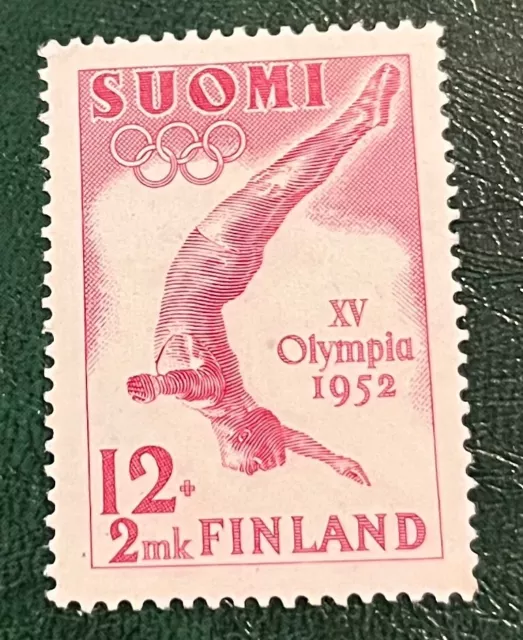 Finland 12+2 MK XV Olympia 1952 Mint E19