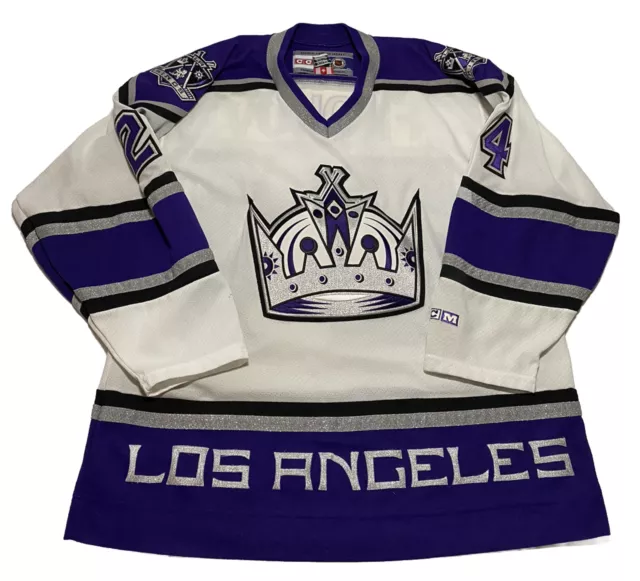 La Kings Burger King Jersey CCM NHL Sz XL Flawless Rare
