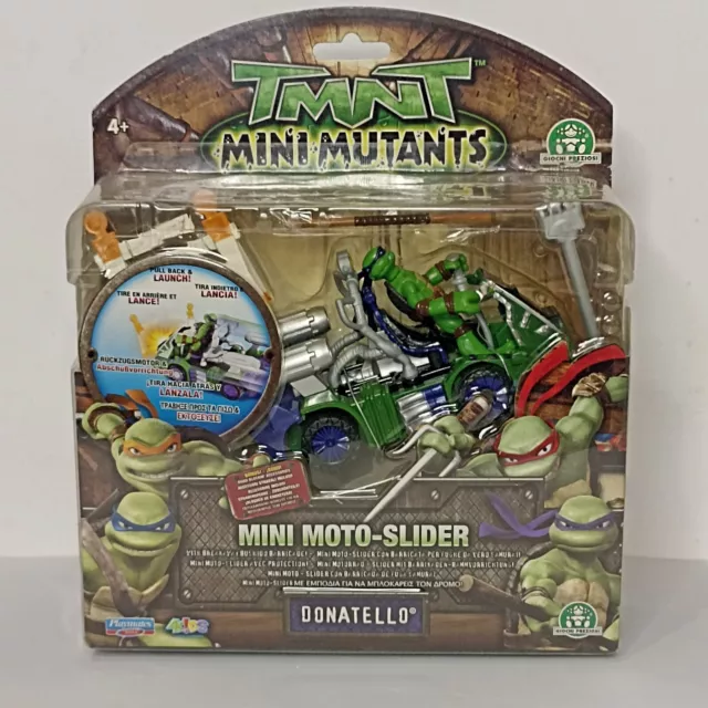 TMNT Mini Mutants _ Mini Moto Slider_Donatello_ New 2008_ Ninja Turtles