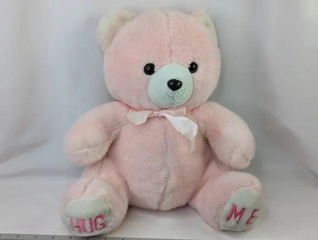 Walmart Pink Bear Plush Hug Me 14 Inch Stuffed Animal Toy