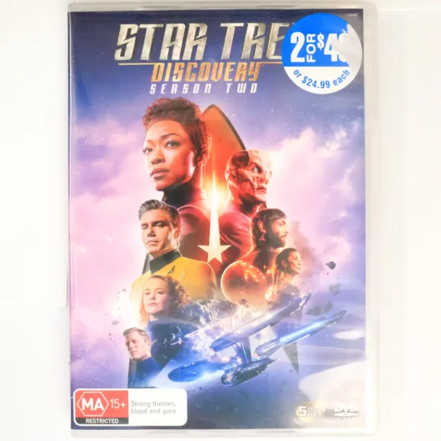 Star Trek: Discovery - Season 2 (DVD, 2018) Action Adventure Drama TV Series 2