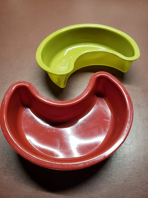 Set of 2 Silicone Loaf Pan for Baking Cake Mold half moon round Shape Bread Set of 2 Silicone Loaf Pan for Baking Cake Mold half moon round Shape Bread