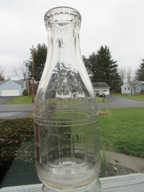 TREQ Milk Bottle HP Hood & Sons Dairy Lynnfield MA Dairy Experts Store 1937