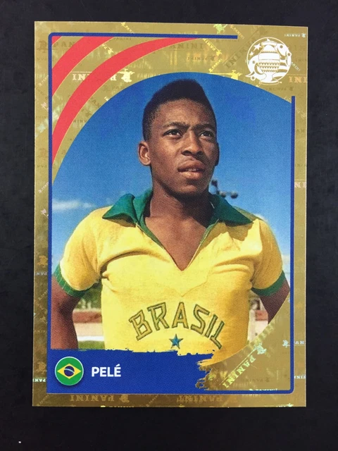 PELE STICKER PANINI Copa America 2024 Conmebol / LEG3 Gold Foil Legends