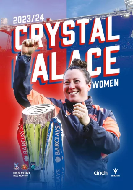 Crystal Palace Women v Sunderland Ladies Sunday 28th April 2024