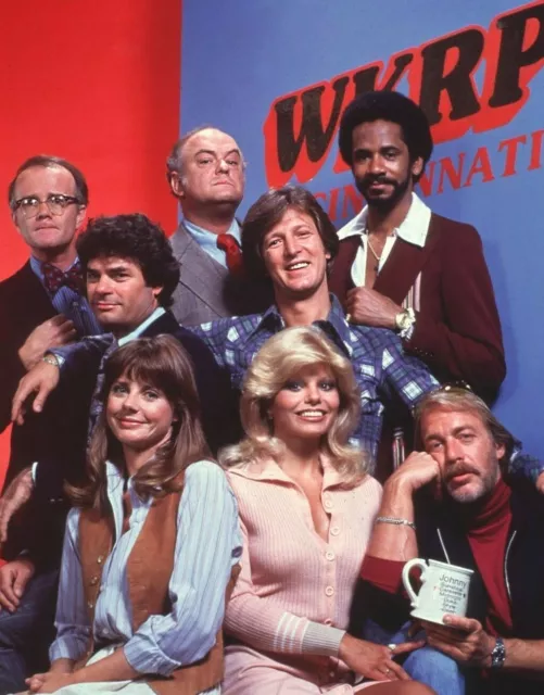 Cast WKRP IN CINCINNATI Old Classic TV Show Publicity Picture Photo 8.5" x 11"