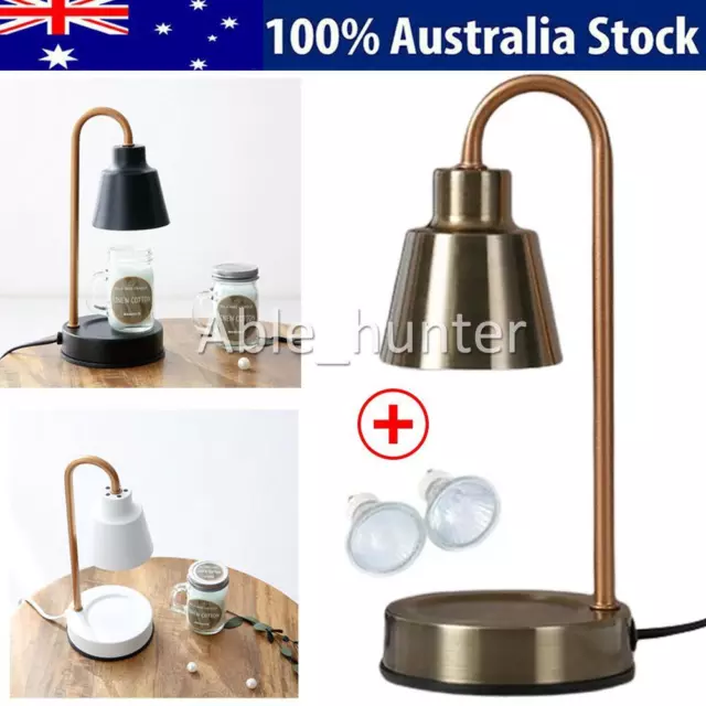 Aromatherapy Melting Wax Lamp Dimmable Night Light Table Candle Warmer Lamp AUS