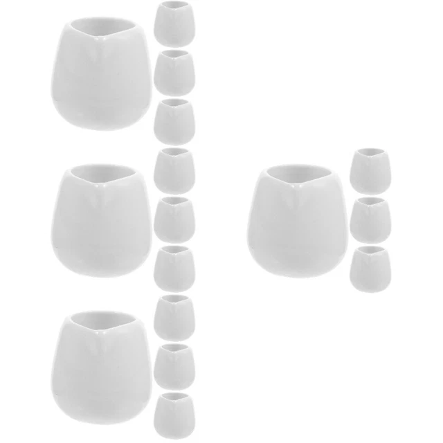 4 pz salsa latte barca ghirlanda ceramica con getto salsa dispenser salsa barca da servizio per