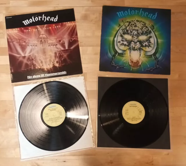 Motörhead LP's Overkill No Sleep 'Til Hammersmith  Metal  Vinyl Schallplatte 666