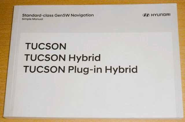 Hyundai TUCSON uso manutenzione navigation