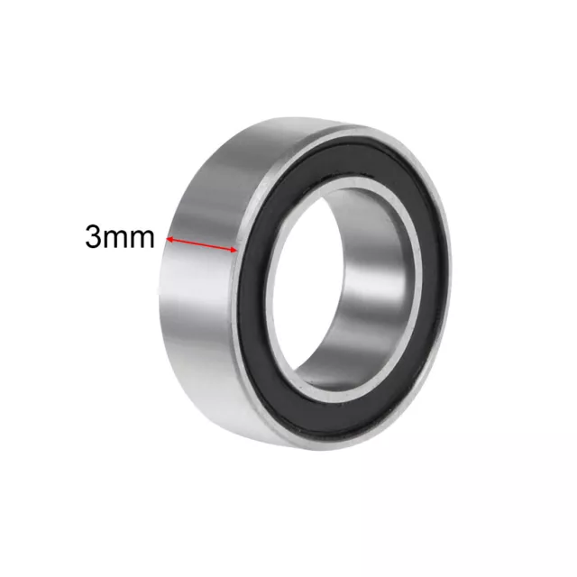 MR106-2RS Ball Bearing 6x10x3mm Double Sealed ABEC-3 Bearings 2pcs 3