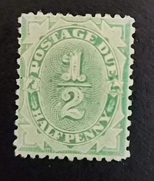 1904 Australia 1/2d Emerald Green Postage Due Stamp Mint. L505