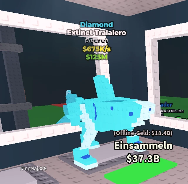 Sab Secret Brain Rots STEAL A BRAINROT SAB Secret Extinct Tralalero Diamond 675 K/s EUR 1,00 ...