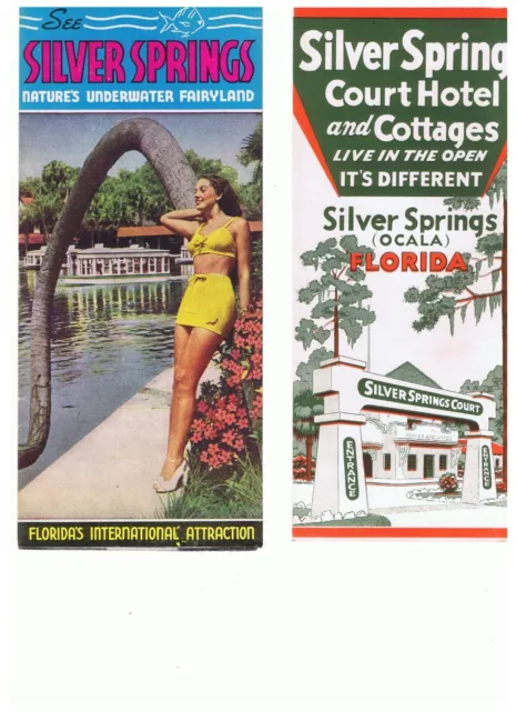 Vintage Silver Springs Florida travel information