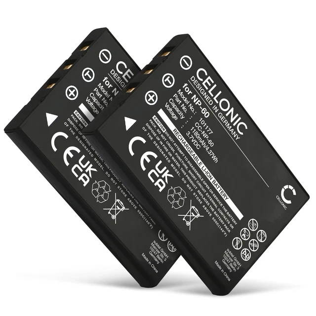 CELLONIC, Batterie pour Caméra Compatible avec Konica Minolta NP-400
