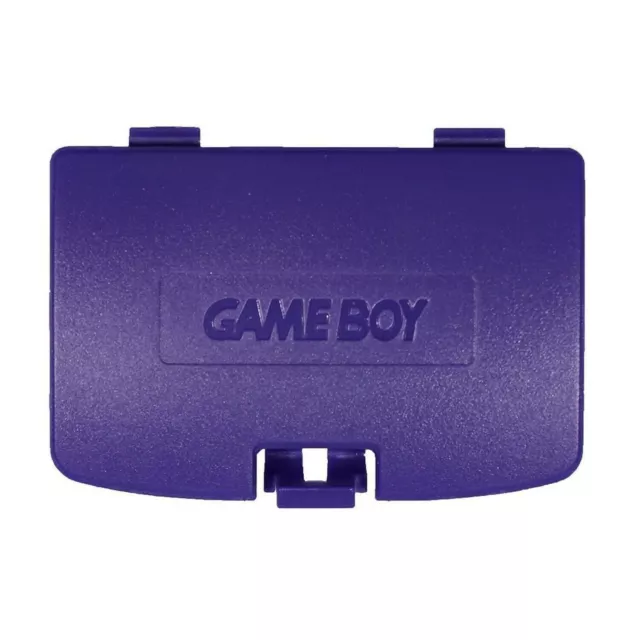 Nuevo Uva Batería Funda para Game Boy Color Sistema - Morado Recambio Puerta