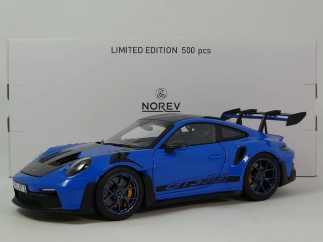 Modèle Réduit Porsche 911 GT3 RS 2022 Norev 1:12 - Blanc Et Rouge, Neuf En Boîte