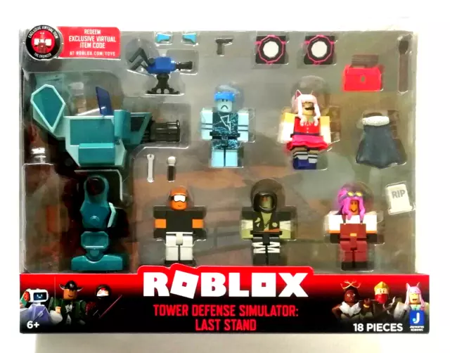 18-pack ROBLOX Tower Defence Simulator Last Stand Playset 