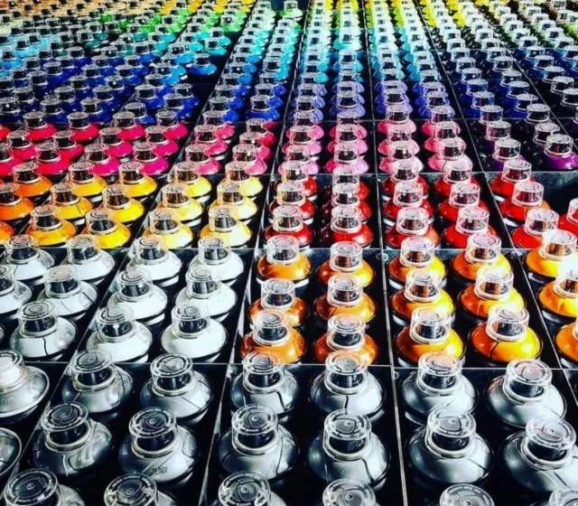 MTN HARDCORE Graffiti Artist Spray Paint Choose Any 6 Colours Montana Colors