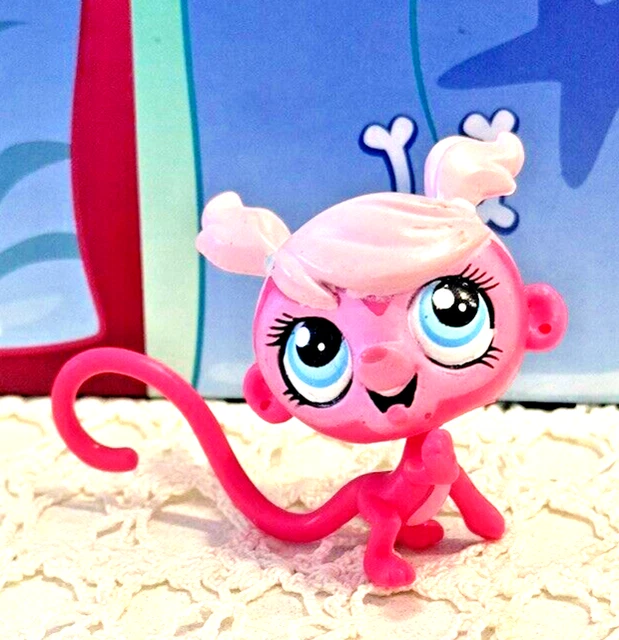 Figurine Littlest Pet Shop LPS #137 Hasbro - Singe Araignée, Occasion, Collection Blythe