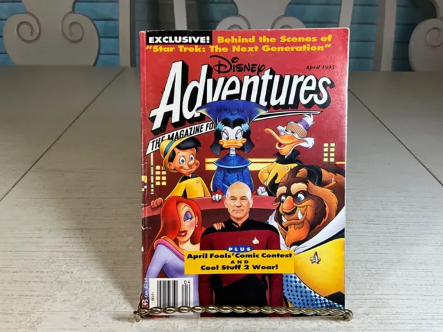 Vintage Disney Adventures The Magazine For Kids Star Trek Pre-owned April 1993