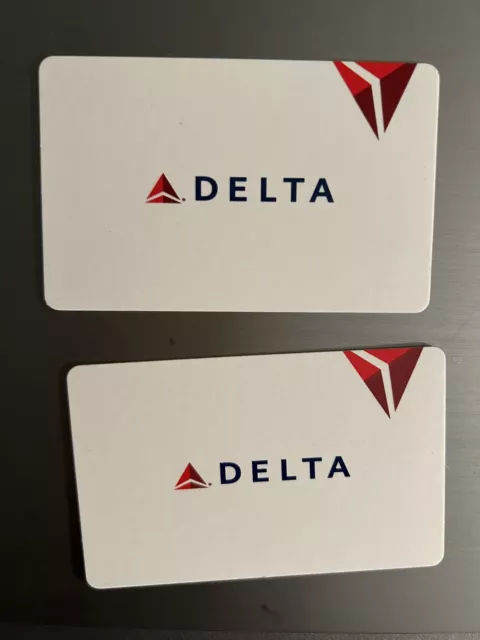 2 Delta Airlines Gift Cards Totaling $100 -- Free Ship!