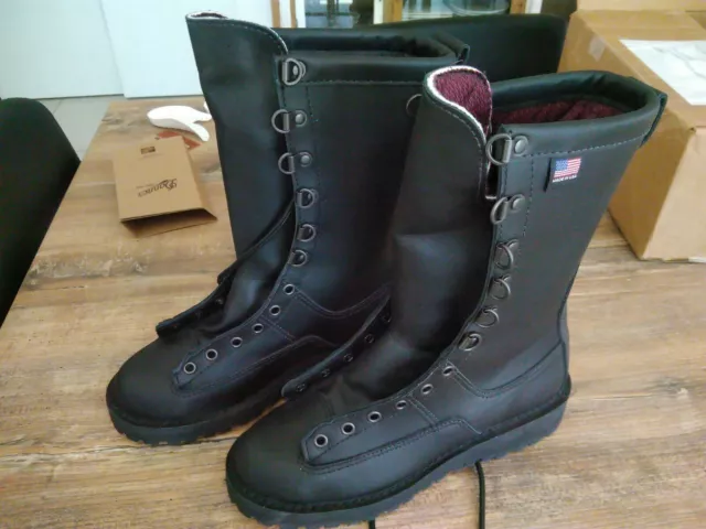 New! Danner Fort Lewis Boots women’s Size 7 10" hight. Botte neuve 39 Noire 3