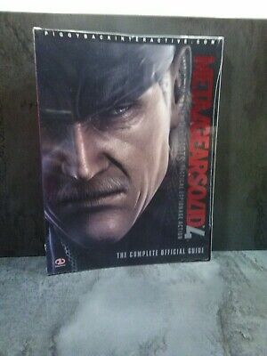Piggyback Guide Official PIGGYBACK NEW METAL GEAR SOLID 4 US NEUF 