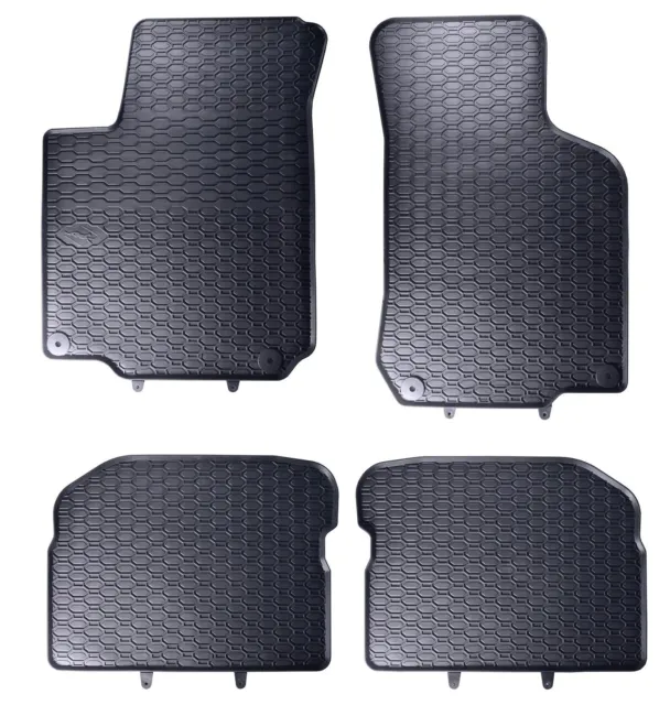 Gummifußmatten Set für VW Golf 4 Bora Seat Leon Gummimatten Fußmatten Automatten