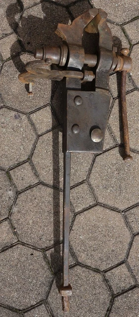 Étau Ancien De Table J. Buck Pour Pêche à La Mouche - Vintage, Bon état, Fabriqué Au Royaume-Uni
