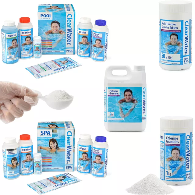 Bestway ClearWater Lay-Z-Spa, Swimming Pool, Spa & Hot Tub Chemicals & Kits