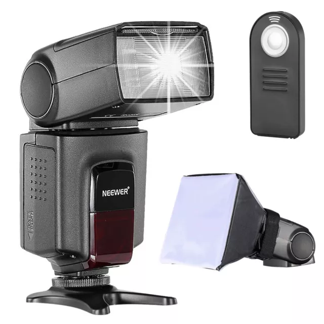 Neewer Foto TT560 Speedlite Blitz Set für Canon Nikon Olympus Fujifilm