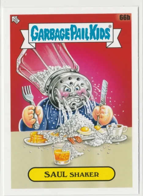 2021 Topps Garbage Pail Kids Food Fight Saul Shaker 66b GPK sticker
