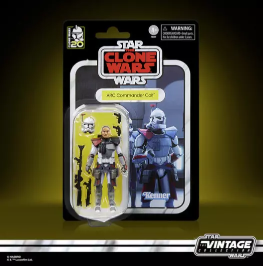 Star Wars The Clone Wars Vintage Collection ARC Commander Colt NUOVO IN MAGAZZINO