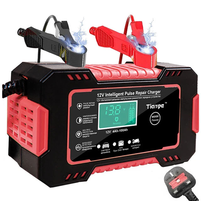 BATTERY CHARGER 12V 10A 24V 5A Automatic Car Battery Maintainer Real BATTERY CHARGER 12V 10A 24V 5A Automatic Car Battery Maintainer Real