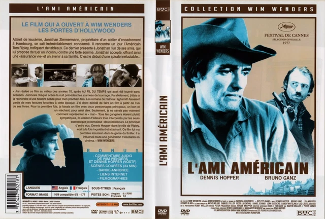 DVD- L'ami americain de Wim Wenders -Tres bon etat