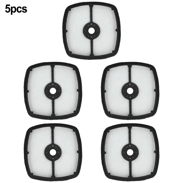 Lot De 5 Filtres à Air Pour Outils Echo – Compatible ES250, HC2400, PB200, SRM231, Etc. – Pour Débroussailleuse, Souffleur, Taille-haie