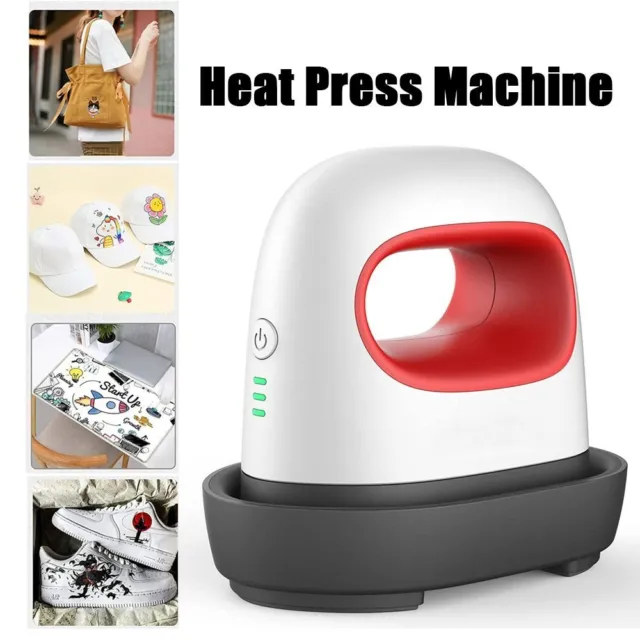 Mini Heat Press Machine Tshirt Printing Easy Heating Transfer