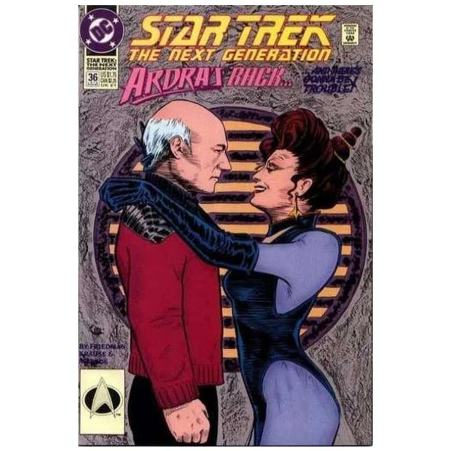 Star Trek: The Next Generation (1989 series) #36 in NM condition. DC comics [f%