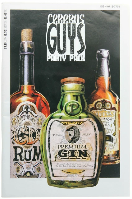 Cerebus Guys Party Pack VF Dave Sim 1996 Rare Reprint of issues 201 to 204