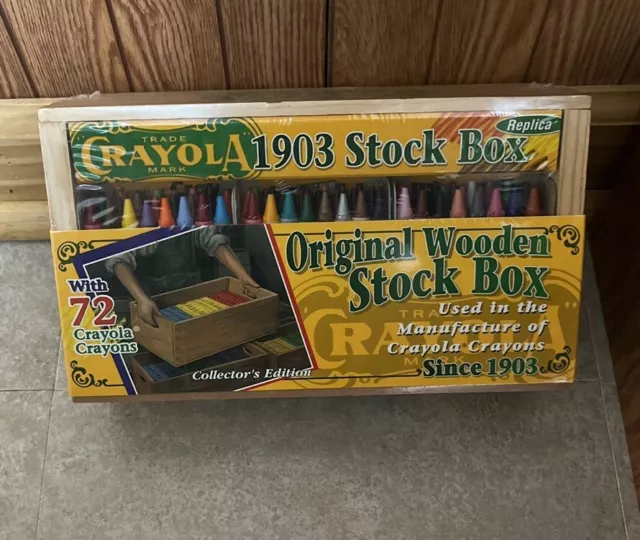 SET OF 2 Crayola Metallic Crayons Original 16 Ct. Box Vintage 2000 NEW OLD  STOCK