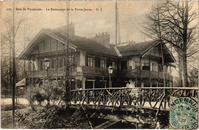 CPA AK Vincennes Le Restaurant de la Porte-Jaune FRANCE (1283212)