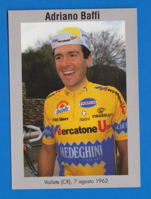 Casquette Cycliste Vintage Nalini Team Mercatone Uno Medeghini - Jaune