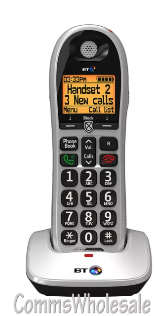 BT4600 Big Button Call Blocker Additional Handset & Charger SEE ITEM DESCRIPTION