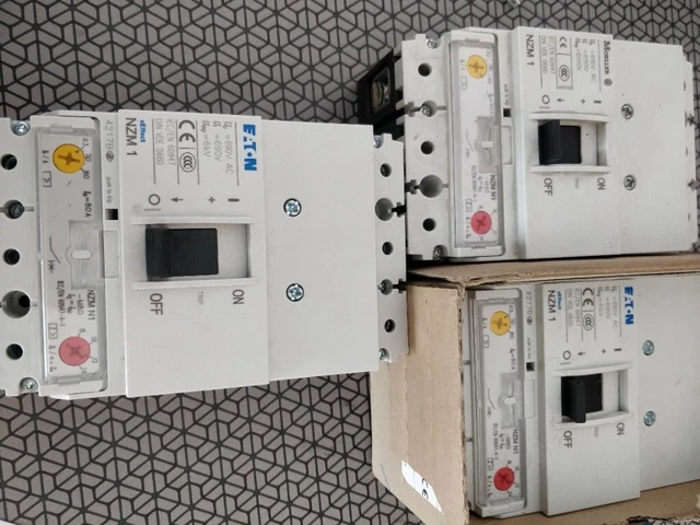 Eaton NZM1 /#Z 6A1A 8753 power circuit breaker